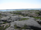 Photo of bedrock along the coast of Hudson Bay, Canada, which has the oldest rock on Earth.