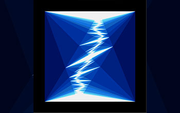 Illustration of Pappus's theorem iterated