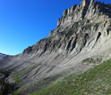 rock formations in Montana.