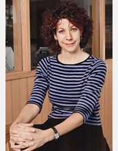 Photo of Bonnie Bassler who discovered the quorum sensing process by which bacteria communicate.