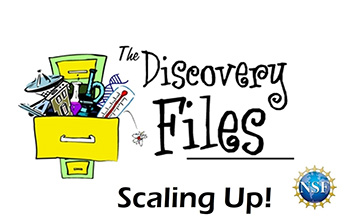 overstuffed filing cabinet with text The Discovery Files