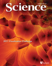 Cover of the February 3, 2012 issue of the journal Science.