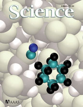 Cover of the March 18, 2011 issue of the journal Science.