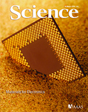 Cover of the March 26, 2010 issue of the journal Science.