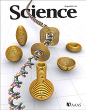 Cover of the April 15, 2011 issue of the journal Science.