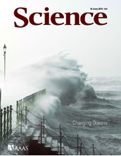 Cover of the June 18, 2010 issue of the journal Science.