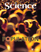 Cover of the July 29, 2011 issue of the journal Science.