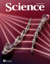 Cover of the October 21, 2011 issue of the journal Science.