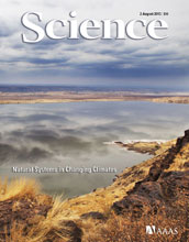 cover of Science magazine