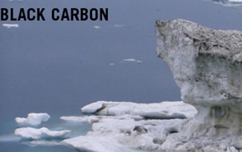 Image showing black carbon entering the atmosphere
