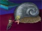 Illustration showing the coat that protects a deep-sea gastropod from a knights lance.