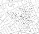 Original London map made by John Snow in 1854 showing Cholera cases highlighted in black.