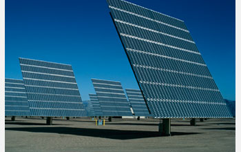 Photo of solar panels