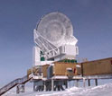 the 10-meter South Pole Telescope.