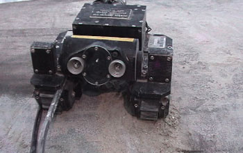 One of the search and rescue robots.