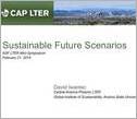 title slide sustainable future scenarios