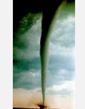 Photo of a tornado.