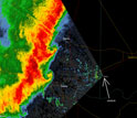 the UAH Advanced Radar for Meteorological and Operational Research tracking a tornado.