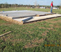 damage from a tornado in Alabama on April 27, 2011.