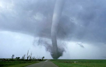 a tornado.