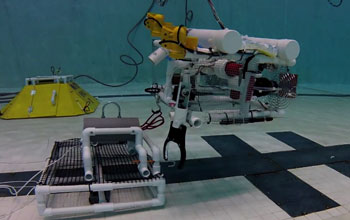 Robotic structure under water
