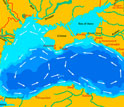 sediments beneath the Black Sea.