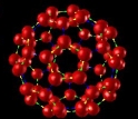 Simulated virus protein assemblies are being created to predict their responses to therapeutics.