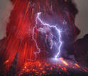 Volcanic eruption