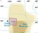 Areas where this year's VORTEX2 scientists will be following tornadoes.