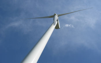 a wind turbine.