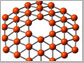 a 36-atom cluster of boron