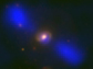 radio-optical overlay image of galaxy J1649+2635