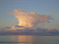 showers and thunderstorms in the Maldives