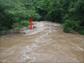 the Mameyes River at flood state