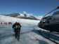 the Mendenhall Glacier in Alaska