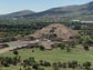 moon pyramid view from Sun pyramid at Teotithuacan