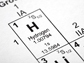 periodic table detail of hydrogen