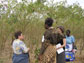 Sieglinde Snapp working with Malawi farmers