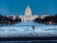 image of a snowy Capitol