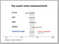 the four individual top quark mass measurements