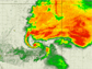 a map spotting a tornado