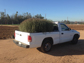 tumbleweed on the back of a pickup truck