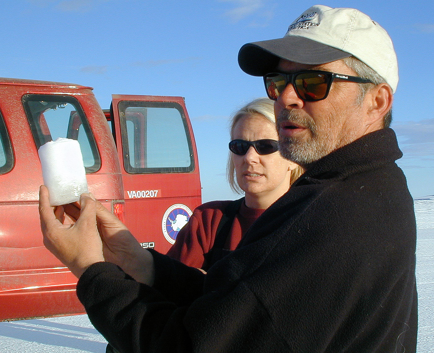 Gary Cardullo, the U.S. Antarctic Program's airfield manager