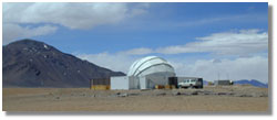 Photo of CBI dome; caption is below