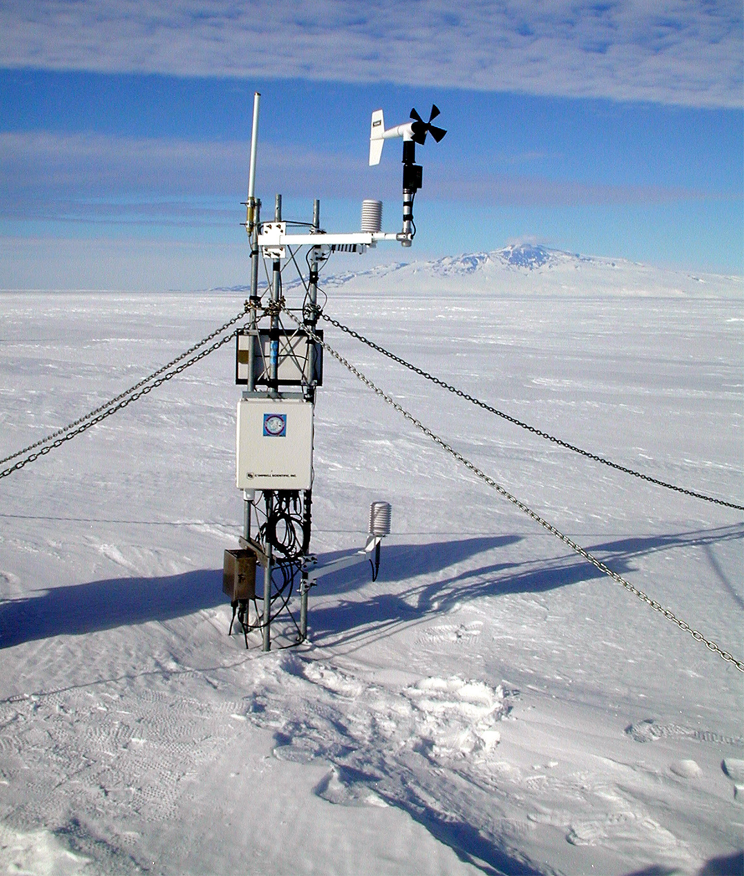 Photo of weather station