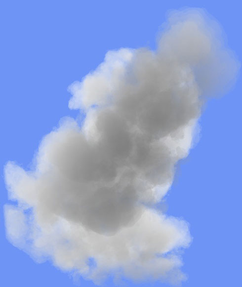 Image of cumulus cloud.