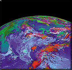 image from goes satellite