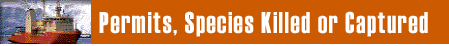 Species Killed or Captured-1997-98 Mods