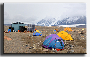 McMurdo Dry Valleys field camp