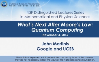 Slide depicting the lecture title